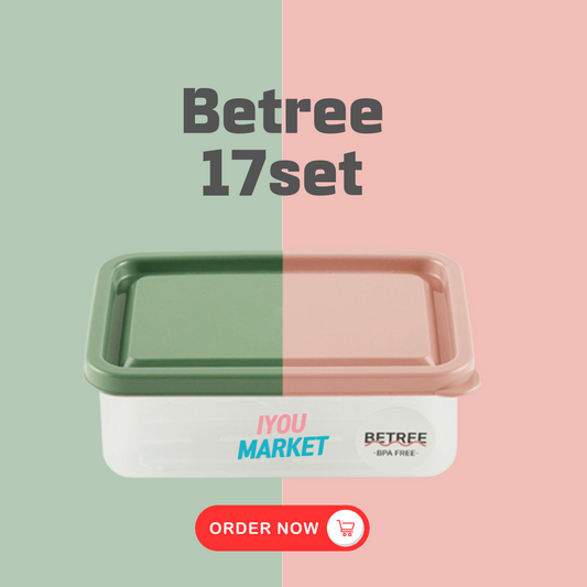 Betree 비트리 냉장고 정리 용기 17종