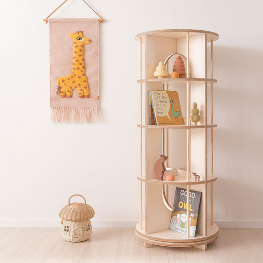 모이듀 원형 회전책장 Moi deux Rotation Bookcase